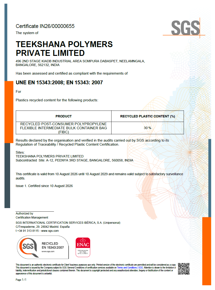 SGS Certification